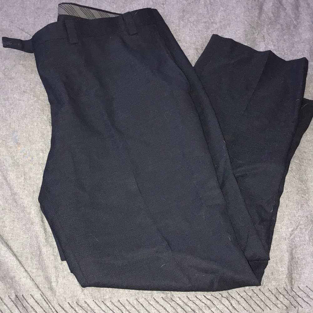 Blue Calvin Klein slacks